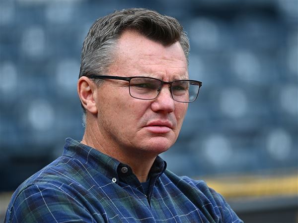 General Manager Ben Cherington of the Pittsburgh Pirates looks on during batting practice before the game against the Atlanta Braves at PNC Park on May 9, 2025, in Pittsburgh, Pennsylvania.