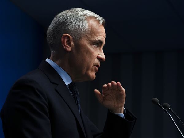 Canadian Prime Minister Mark Carney holds a closing news conference following the NATO Summit in The Hague, Netherlands on Wednesday. President Donald Trump on Friday said the United States would terminate all trade discussions with Canada, "effective immediately," over the country's plan to begin collecting digital services taxes that will affect U.S. technology giants.