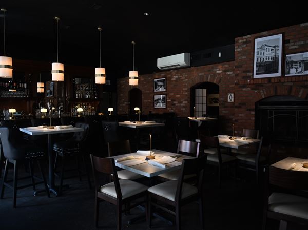 The interior of Cafe Notte -- which means "night" in Italian -- has been refreshed after a visit from a celebrity chef.  