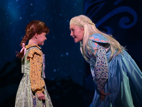 Hallie Camacho of Avonworth and Laurel S. Denk perform in Pittsburgh CLO’s production of Disney’s "Frozen."