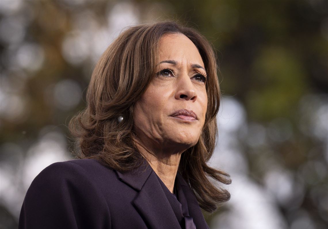 Die ehemalige Vizepräsidentin Kamala Harris sagt, sie werde 2026 nicht für ...