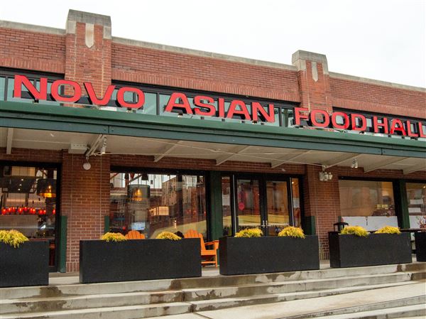 Novo Asian Food Hall opened in March 2024 at The Terminal in the Strip District. 
