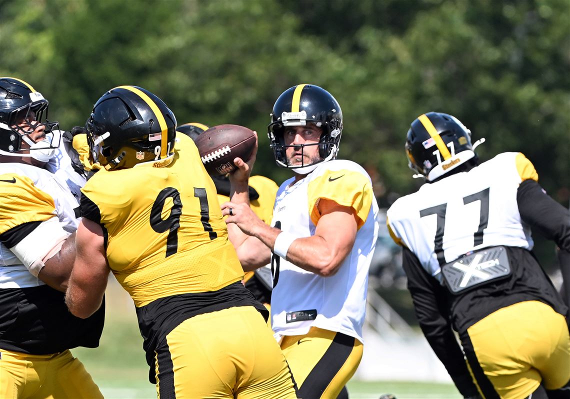 WATCH Will Steelers Aaron Rodgers Learn More In Joint Practice With watch-will-steelers-aaron-rodgers-learn-more-in-joint-practice-with