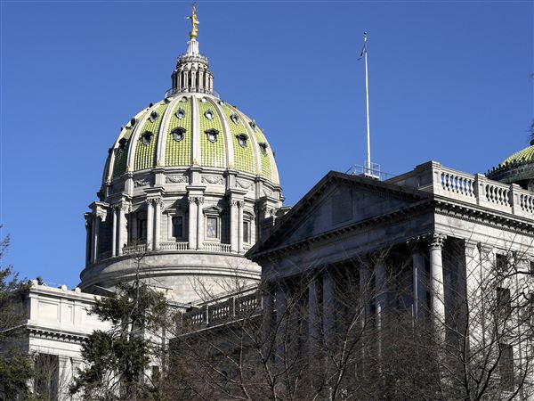 The Pennsylvania Capitol in Harrisburg, where a bill that would alter state laws on manufactured home communities is awaiting action in a Senate committee.